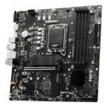 Mb MSI Pro B760M-P Socket Lga 1700/192Gb DDR5/6800Mhz/HDMI/M.2/PCIE 4.0/USB-C/ATX
