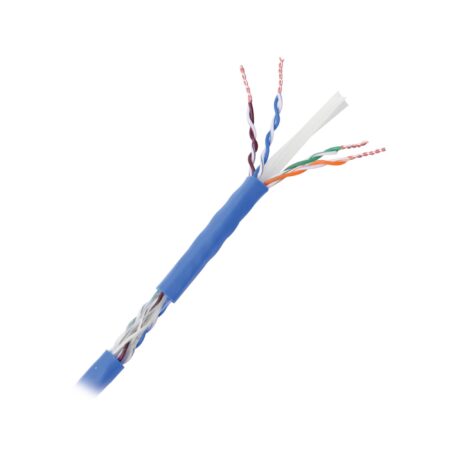 Bobina Cable Utp Cat6 Flexible P/Cctv 100M, Pro-Cat-6-Plus/100M