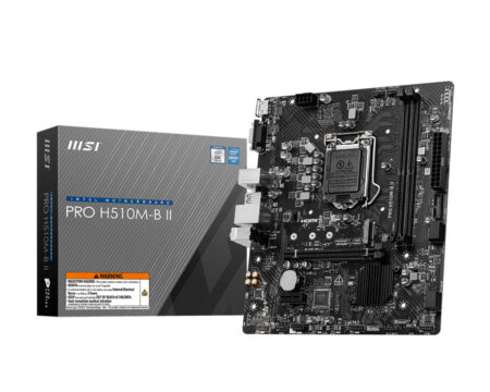 Mb MSI Pro H510M-B Ii Socket 1200/64Gb 2Xddr4/HDMI/VGA/PCI Express 3.0/Micro-ATX