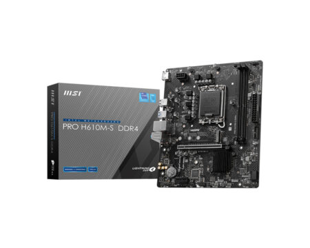Mb MSI Pro H610M-S DDR4 Socket Lga 1700/2Xddr4/HDMI/PCI-E 4.0/Matx