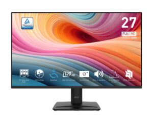 MONITOR 27" MSI PRO MP275 E2 LED/FULL HD/IPS/120 HZ/ALTAVOCES INTEGRADOS/HDMI/DP/D-SUB (VGA)