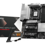 Mb MSI Pro X870-P WiFi Socket Am5/DDR5/256Gb/HDMI/DP/AMD X870E/ATX/Rgb/Pcie4.0