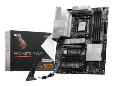 Mb MSI Pro X870-P WiFi Socket Am5/DDR5/256Gb/HDMI/DP/AMD X870E/ATX/Rgb/Pcie4.0