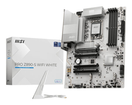Mb MSI Pro Z890-S WiFi White Socket 1851/4Xddr5/HDMI/DP/Wi-Fi 7/ATX