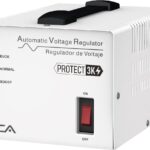 Regulador Vica Protect 3K 3000Va/ 1800W, Voltaje 120 Vca, 60Hz, 4 Tomas Protegidas, 175 Joules, Indicadores LED, Linea Blanca