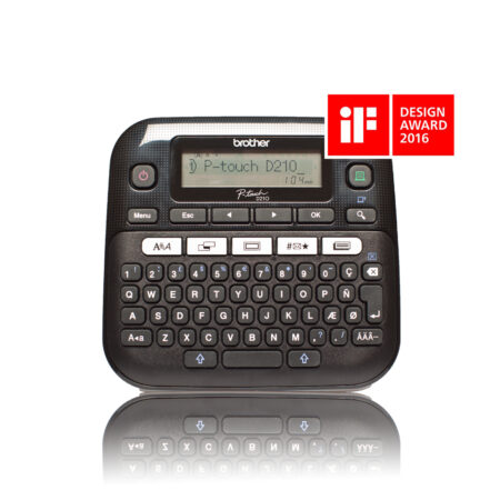 Rotuladora Portatil Pt-D210 Para Cintas De 3.5 A 12 Mm