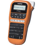 Rotulador Brother Pte110 P-Touch Edge/180Dpi/Teclado Qwerty/2 Lineas De Impresion/Cintas De 6Mm/12 Mm/Color Naranja