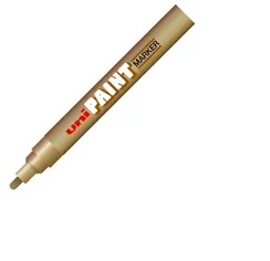 Marcador Uni Paint Px20Or – Oro, Venta Individual.