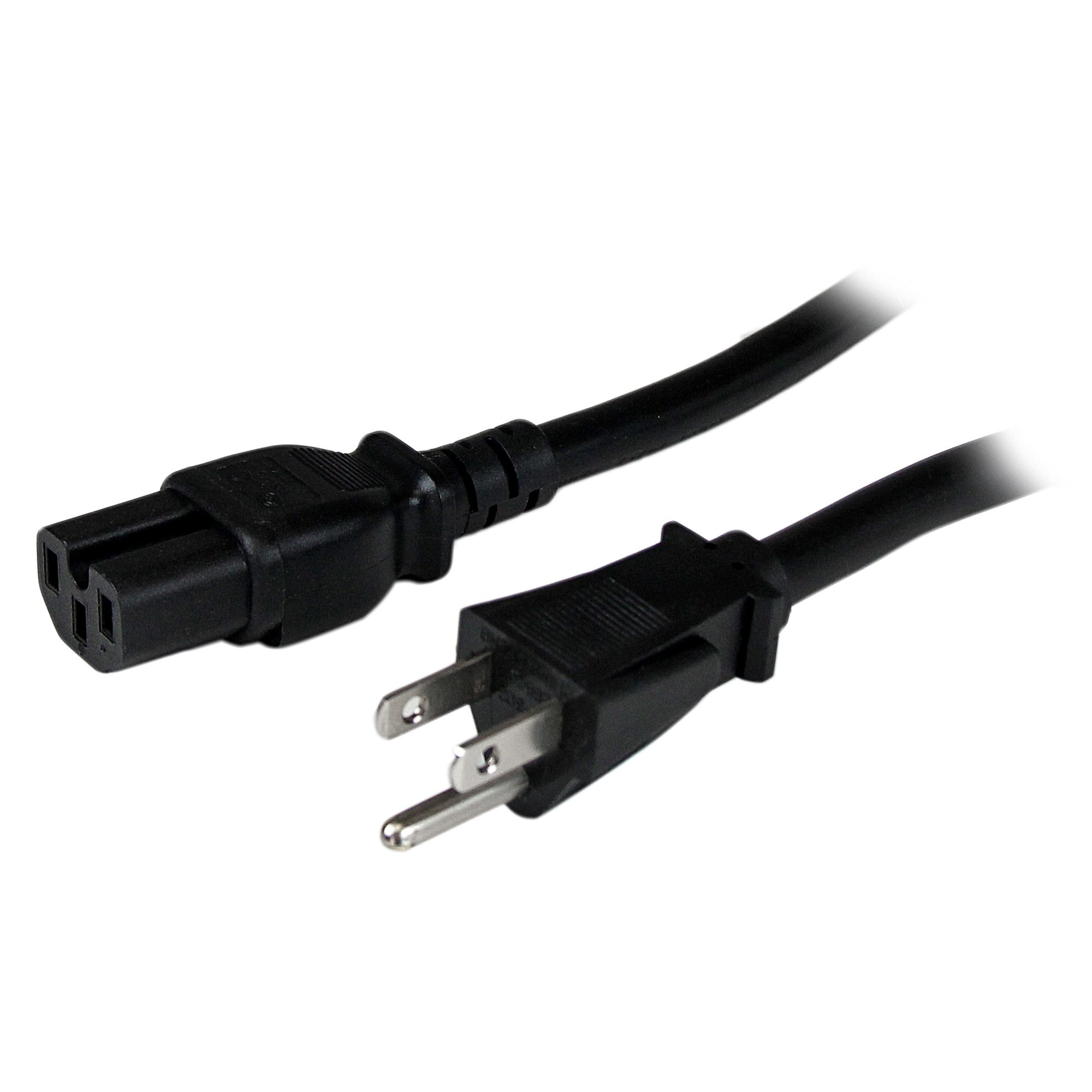 CABLE 2.4M DE ALIMENTACION 14AWG DE PC NEMA5-15P A C15 TIER.A