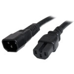 CABLE 91CM ADAPTADOR 14 AWG C14 A C15 JUMPER BRIDGE SERVIDOR.