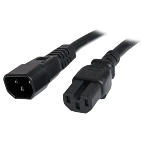 CABLE 91CM ADAPTADOR 14 AWG C14 A C15 JUMPER BRIDGE SERVIDOR.