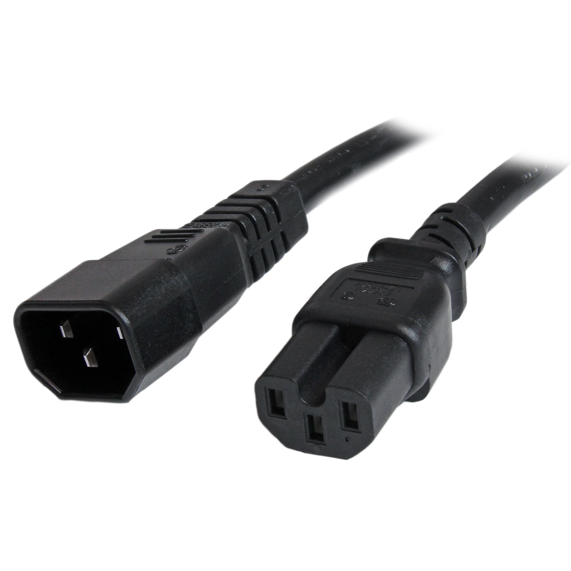 CABLE 91CM ADAPTADOR 14 AWG C14 A C15 JUMPER BRIDGE SERVIDOR.