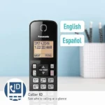 TELEFONO ALAMBRICO E INALAMBRICO/PANTALLA LCD/BLUETOOTH/INTERCOMUNICADOR/COLOR NEGRO/KX-TGF882