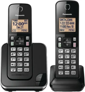 TELEFONO ALAMBRICO E INALAMBRICO/PANTALLA LCD/BLUETOOTH/INTERCOMUNICADOR/COLOR NEGRO/KX-TGF882