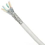 Bobina De Cable Blindado Cat6A Panduit Isx6X04Ayl-LED/24/7Awg/Amarillo/Flexible/500M