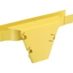 Conexion En T Panduit Fvthd2X2Lyl, Horizontal Y Bajada Vertical A 90º, Para Canaletas Fiberrunner 2X2, Color Amarillo