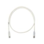Cable De Parcheo Utp Cat6 Panduit Plug Modular En Cada Extremo, 1 Ft 30.48 Cm, Blanco, Nk6Pc1Y