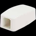 Caja De Montaje En Superficie Panduit Cbxq1Iw-A Para 1 Modulo Mini-Com/Color Blanco Mate