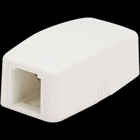 Caja De Montaje En Superficie Panduit Cbxq1Iw-A Para 1 Modulo Mini-Com/Color Blanco Mate
