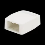 Caja De Montaje En Superficie Panduit Para 2 Modulos Mini-Com/Color Blanco/Cbxq2Wh-A