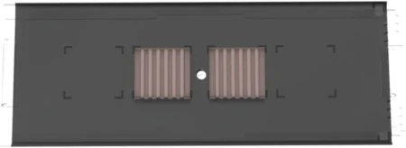 Charola De Empalme Para Fibra Optica Panduit Para Proteccion De 24 Empalmes De Fusion O Mecanicos/Compatible Con Los Paneles Frme3 Y Frme4/Fst24