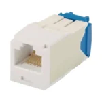Conector Jack RJ45 Cat5E Panduit Cj5E88Tgwh Estilo Tg/Mini-Com/Color Blanco