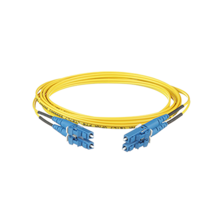 Jumper De Fibra Optica Monomodo 9/125 Os2 Panduit Color Amarillo/Lc-Lc Duplex/Ofnr (Riser)/30 Mts/F92Erlnlnsnm030