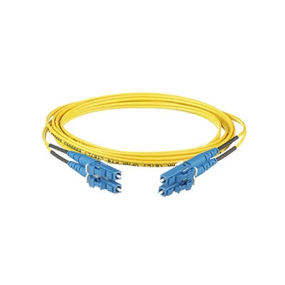 Jumper De Fibra Optica Monomodo 9/125 Os2 Panduit Color Amarillo/Lc-Lc Duplex/Ofnr (Riser)/25 Mts/F92Erlnlnsnm025