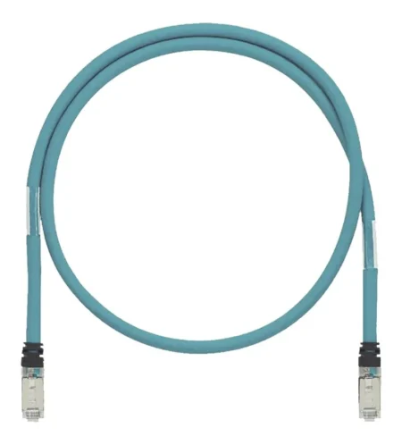 Cable De Red Utp Cat6A De 1M Panduit Istph6X1Mtl Grado Industrial 600V/Blindado/Color Aqua