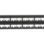 Patch Panel Modular Mini-Com (Sin Conectores), Panduit Cpp48Wbly, Plano, Sin Blindaje, De 48 Puertos, 2 Ur