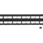 Patch Panel Modular Mini-Com (Sin Conectores), Panduit Cpp48Wbly, Plano, Sin Blindaje, De 48 Puertos, 2 Ur