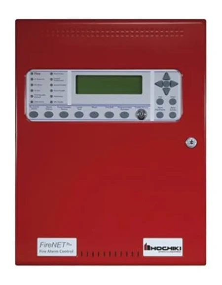 Panel De Deteccion De Incendio, Direccionable, Hochiki Fnp-1127Us00Rs-120, 1 Lazo Slc, 127 Puntos, 127 Bases Sonoras, En Ingles, Serie Firenet Plus