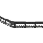 Patch Panel Modular Mini-Com Sin Conectores Panduit Cpa24Bly/Angulado/Blindado/24 Puertos/1Ur