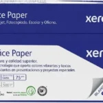 Caja C/5000 Hojas De Papel Bond Xerox 3M02040 Office Paper, Tamaño Carta, 75Gr/M2, Blancura 97%