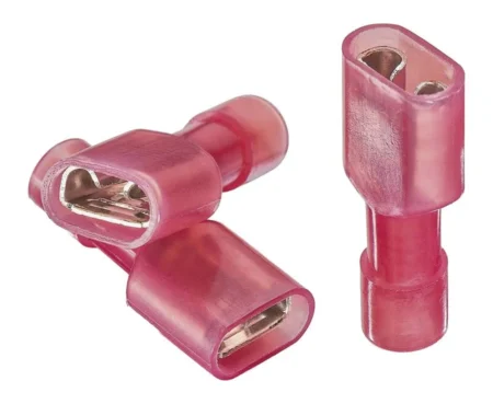 Paquete C/25 Piezas Terminal Hembra Aislada Completa Epcom Con-101-3A-01 Baterias Con Terminal Macho F1/Para Cables 22-16 Awg