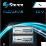 Bateria Alcalina Steren Bat-N Tipo N, 1.5V, 250 mAh, 2 Piezas