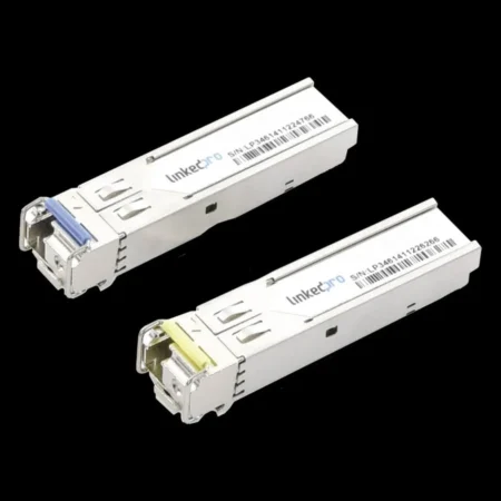 Par De Transceptor Opticos Industriales Linkedpro Lp-Ind-Sfp-Bd-1G-20/Bidireccionales/1.25Gbps/20Km