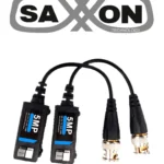 Par De Transceptores Pasivos 4K Saxxon Sx-Cf500 Botones Push/5Mp Hasta 200 Metros/1080P Hasta 250 Metros/Soporta Hdcvi/Ahd/Tvi/Cbvs