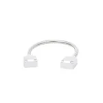 Pasacable Para Puertas Enforcer Sd969S18Q Acero Inoxidable, Con Tornillos, 43Cm