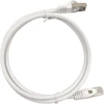 Cable De Red Cat6A De 2M Linkedpro Lp-Stp-6A-200Wh 10G/Blindado/Color Blanco