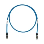 Cable Patch Cord Cat6A Panduit Blindado S/Ftp, Cm/Ls0H, 3Ft, Color Azul, Stp6X3Bu