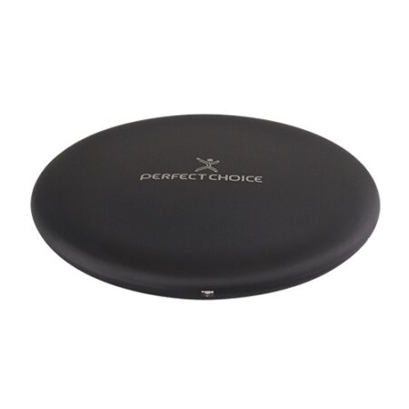 Perfect Choice PC-240792 cargador de dispositivo móvil Smartphone Negro USB Cargador inalámbrico Carga rápida Interior