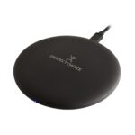Perfect Choice PC-240792 cargador de dispositivo móvil Smartphone Negro USB Cargador inalámbrico Carga rápida Interior