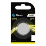 Bateria De Litio Steren Bat-Cr2450 Tipo Boton, 3V, 1 Pieza