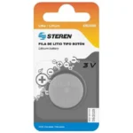 BATERIA DE LITIO STEREN BAT-CR2450 TIPO BOTON, 3V, 1 PIEZA