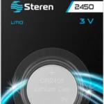 Bateria De Litio Steren Bat-Cr2450 Tipo Boton, 3V, 1 Pieza
