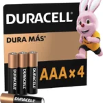 BATERIA DURACELL 41333404486/ALCALINA/AAA 4+1 PILAS