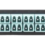 Placa Acopladora Para Distribuidor De Fibra Optica Lp-Odf-8024 Linkedpro Incluye 12 Acopladores Lc Duplex Para Fibra Multimodo/Lp-Fo-Lc-D12-Mm