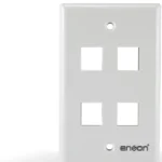 Placa De Pared Para 4 Puertos RJ45 Enson Epro-Fp40
