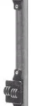 Poste De Paso Epcom Sys-Post-3/1.2M/Para Cerca Electrificada/Tubo Galvanizado/Cal. 18 De 1"Diam/Con Tapon Y 5 Aisladores Instalados